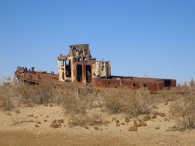 Aral Sea+ 04 785366 Gambar Laut Ke 4 Terbesar Dunia Yang Telah Hilang Tahun 2008