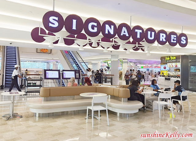 Signature Food Court, Suria KLCC, Warung Prima, Eatomo, Fresh Delights, Yong Tau Foo, Nasi Lemak Kunyit, Salted Egg Sotong Kunyit, Food Review, Food