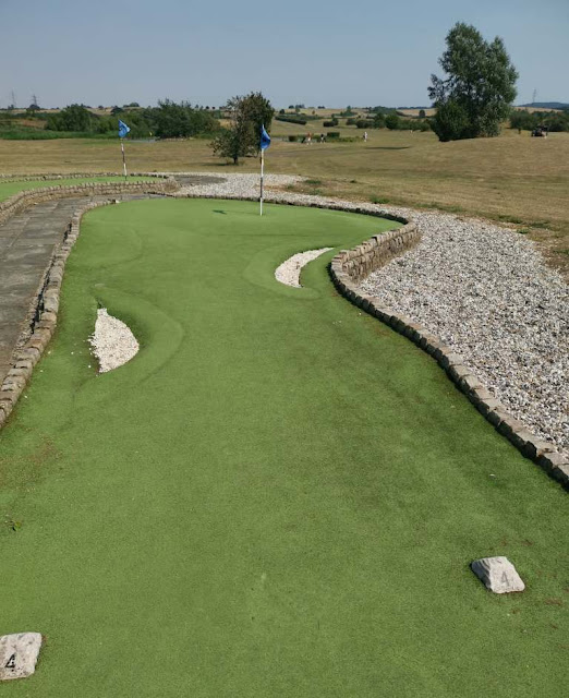 Miniature Golf course at Dunton Hills Family Golf Centre in West Horndon. Photo by Stephen Skinner, August 2020