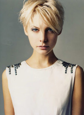 kate peck model short hairstyle