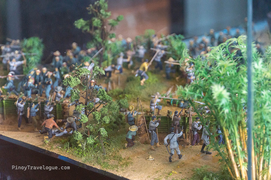 Battle of Binakayan diorama