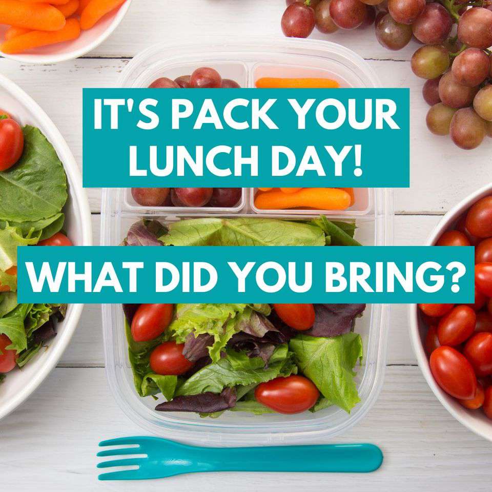 National Pack Your Lunch Day Wishes Beautiful Image