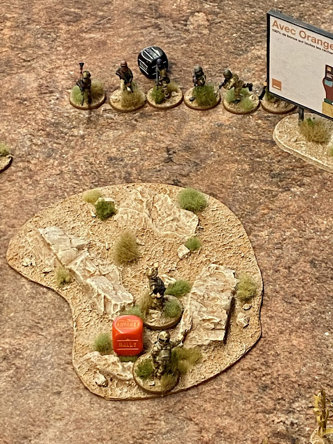 Bolt Action Modern 28mm Wargaming: African islmaic insurgents attack the French command team