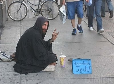 Funny Beggars With Funny Signs