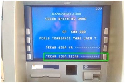 Cara Mudah Cek Saldo Bank BNI Lewat Mesin ATM (+gambar 