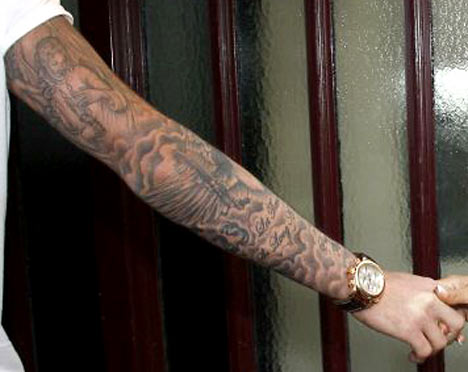 Arm Tattoos maori tattoo sleeve