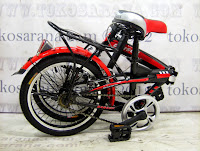 Sepeda Lipat Darson 16-2026 Single Speed 16 Inci