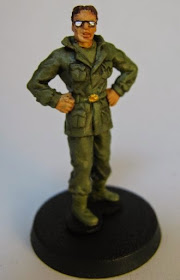 Modified Heroclix Wonder Man Miniature Military Officer