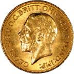 George V gold sovereign