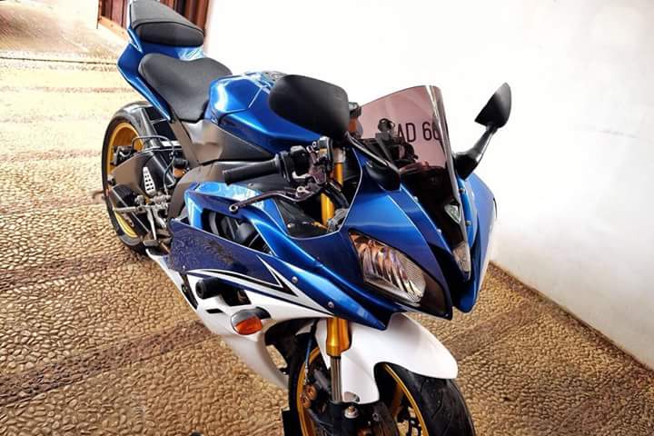 Info Moge Yamaha Bekas R6 Tahun 2007 Jual Murah LAPAK 