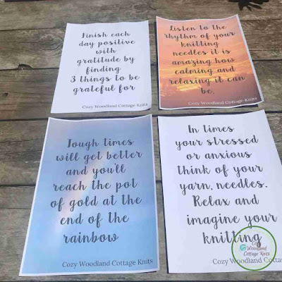 picture of set of four inspirational wall art