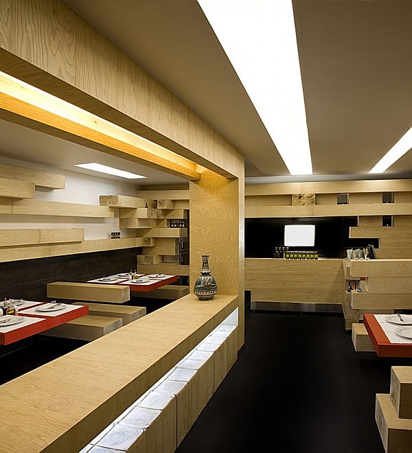 Modern Minimalist Interior Design For a Cafe
