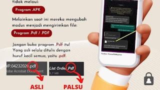  Awas Phishing: Pencurian data melalui pesan .Pdf  Whatsapp, Berhati-hatilah Sebelum Membuka