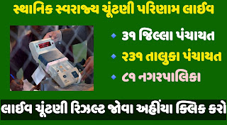 Gujarat District Panchayat Election Result 2021