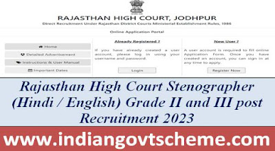 rajasthan_high_court_stenographer_recruitment