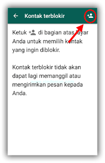 Cara Mudah Menblokir Kontak pada WhatsApp