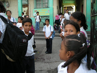 La Ceiba, Honduras, school children