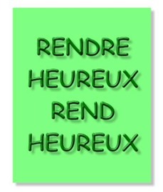 rendre heureux