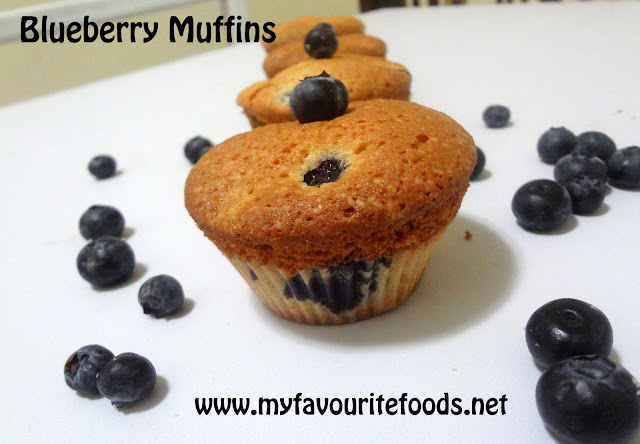 Oatmeal Blueberry Muffins