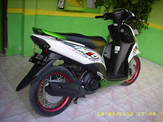 modifikasi mio j, mio j modif, modif minimalis, mio j keren, mio j teen modif