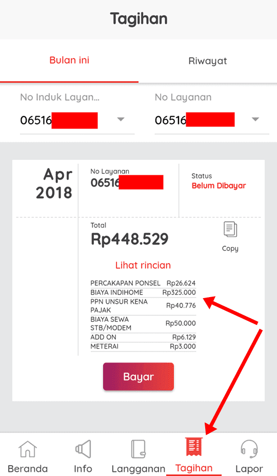 atau biasa lebih dikenal dengan sebutan Indonesia Digital Home merupakan salah satu produk √ 6 Cara Cek Tagihan IndiHome Telkom Terbaru 2019 (+Screenshot)
