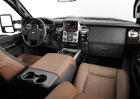 Ford F-Series Super Duty Platinum (2013) Interior
