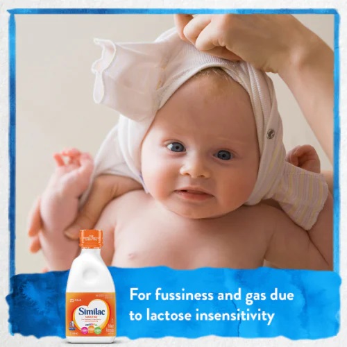 Similac Sensitive For Fussiness and Gas Infant Formula with Iron Ready-to-Feed