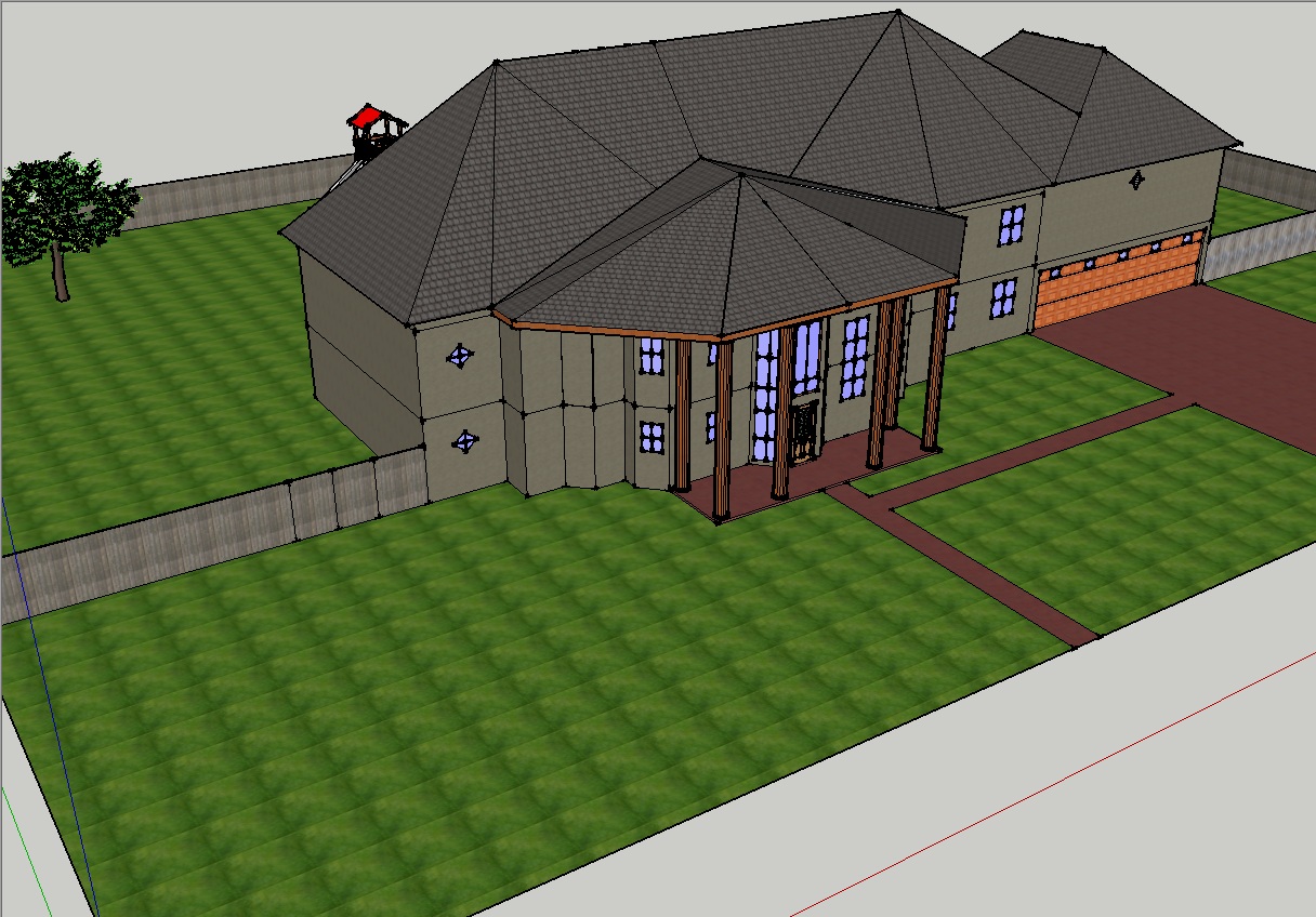 USU Art 3700 SketchUp Project