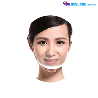 Masker Transparan Mulut Dan Hidung