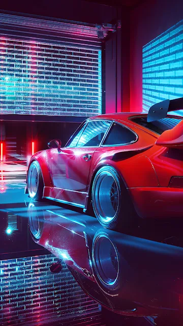 Porsche, Cars, Hd, Red, Behance Images