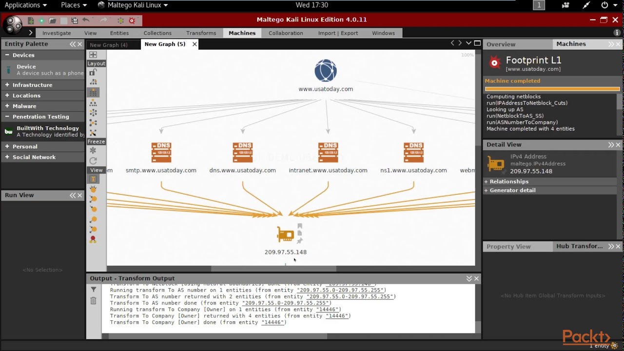 Cara Instal Maltego di Kali Linux