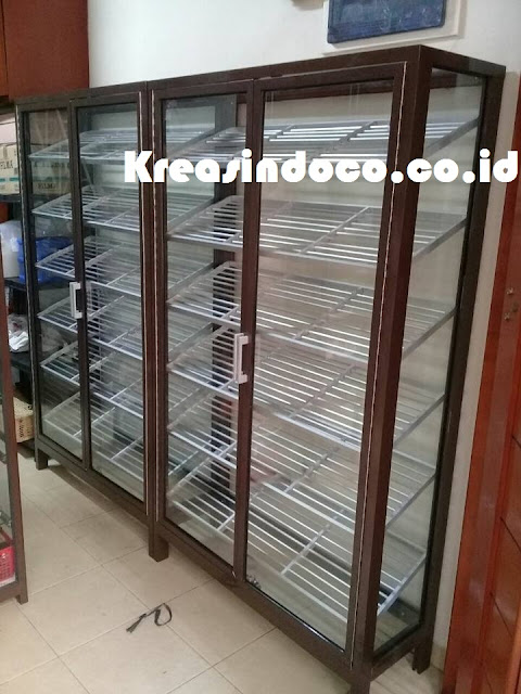 Rak Sepatu Aluminium Pesanan Bu Yayuk Perumahan Mega Kebon Jeruk