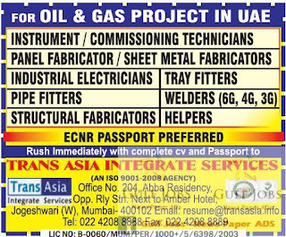 Oil & Gas Project jobs for UAE