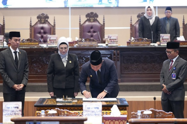 Perda Pertanggungjawaban Pelaksanan APBD TA 2022 Di Setujui DPRD dan Gubernur Prov. Sumsel