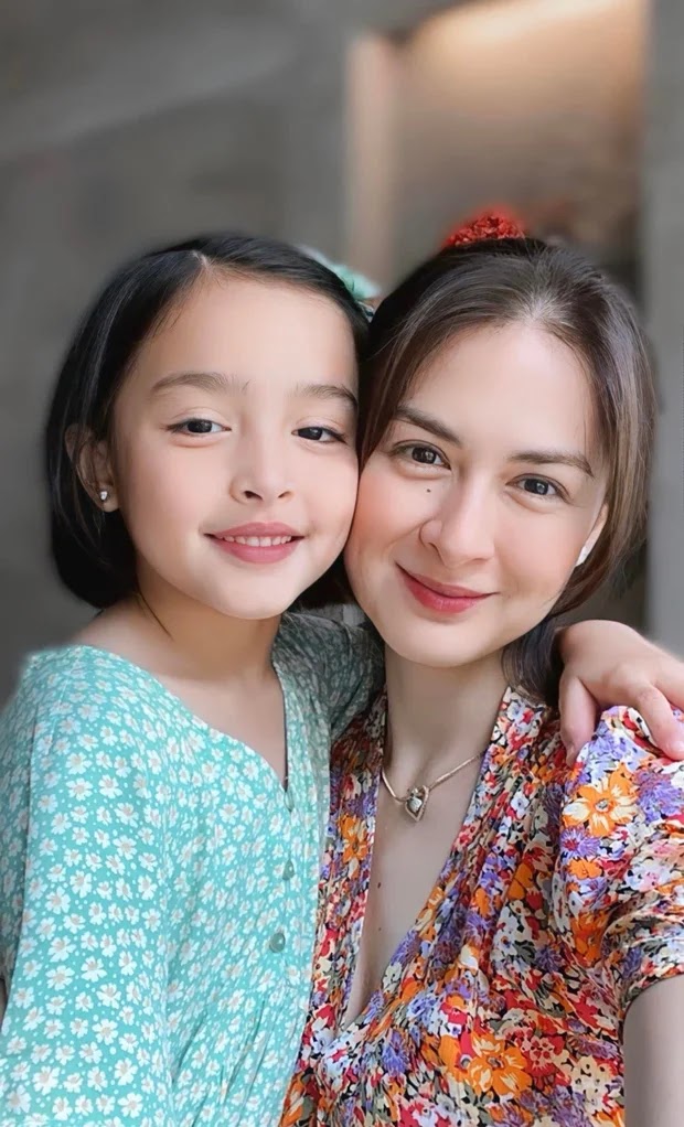 The beauty wave of Marian Rivera's daughter: Only 7 years old, she is so beautiful that she overwhelms even the most beautiful beauty in the Philippines with the same frame!