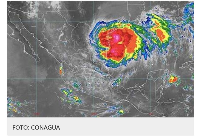 Hanna avanza como tormenta tropical por México tras su paso por Texas