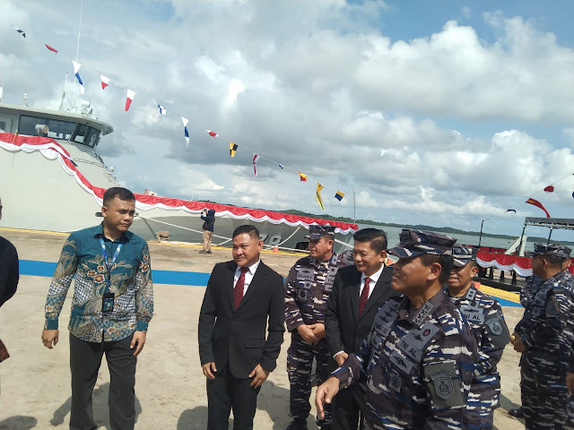 KASAL Resmikan 2 KRI Patroli Milik TNI AL di Batam