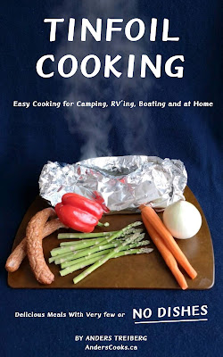 Front cover of my book Tinfoil Cooking