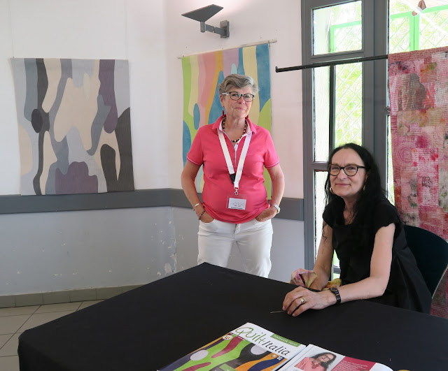 ART-TEX and Paola Zanda exhibition at Aigu'illes en Luberon festival 2019