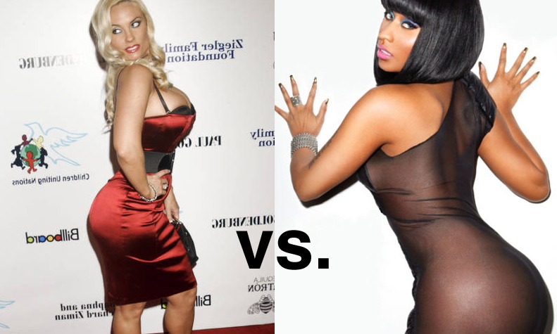 nicki minaj booty before and after pictures. hairstyles 2011 nicki minaj