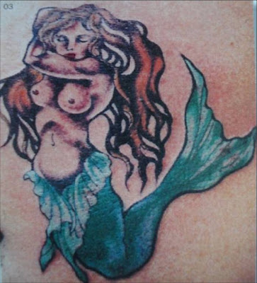 Asia tattoos-Mermaid tattoo