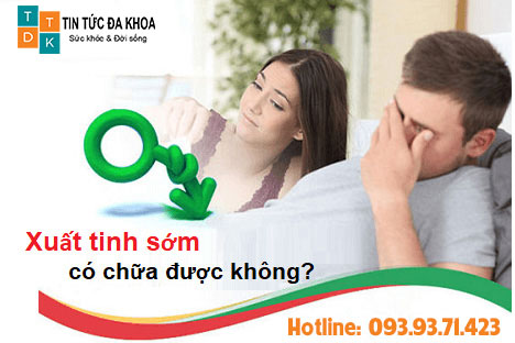 Xuất tinh sớm có chữa được không