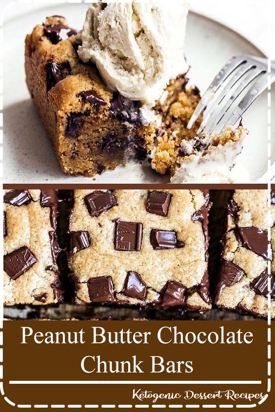 Peanut Butter Chocolate Chunk Bars are ultra thick, chewy, gooey, and loaded with tons of sweet peanut butter and chocolate flavor! Easy homemade dessert recipe! #chocolatechunkbar #peanutbutterchocolate #chocolatebar #cookiebar Peanut Butter Chocolate Chunk Bars are ultra thick, chewy, gooey, and loaded with tons of sweet peanut butter and chocolate flavor! Easy homemade dessert recipe! #chocolatechunkbar #peanutbutterchocolate #chocolatebar #cookiebar