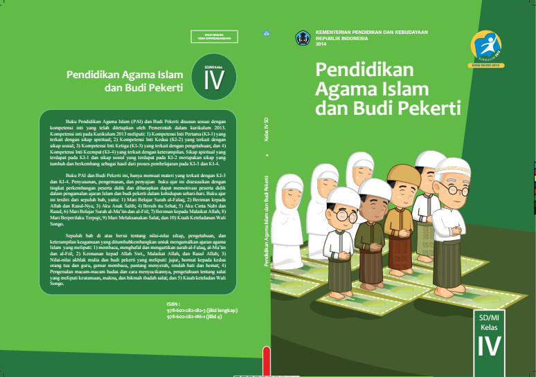 Download Revisi Gratis Buku Siswa Pendidikan Agama Islam dan Budi