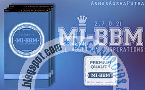download New MI-BBM Mod Blue 