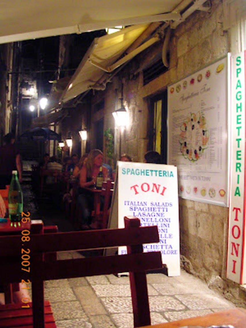 Spaghetteria Toni- Dubrovnik (Croacia)