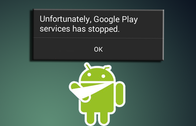 حل مشكلة تم ايقاف خدمات Google Play