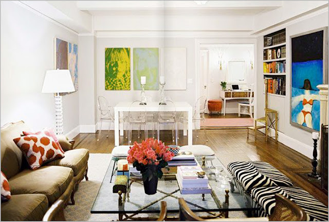 Bright Colored Living Rooms Will Give You the Most Vibrant Nuances