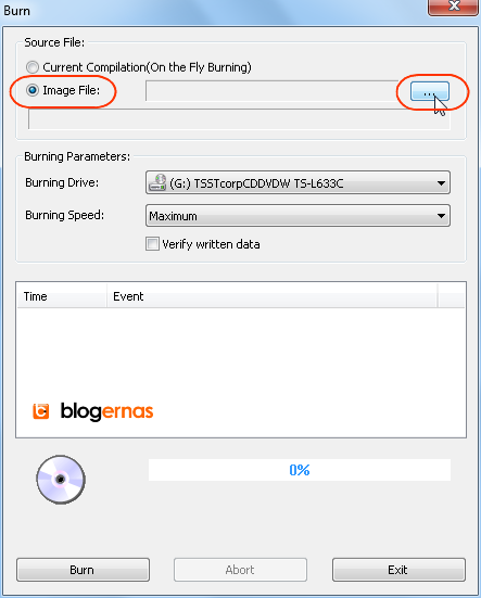 Cara Enteng Burning File Image ISO ke DVD (Full Gambar Tutorial)