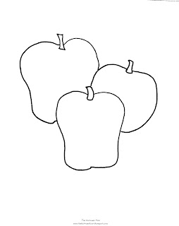 Apples Coloring Page